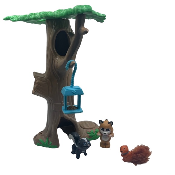 RARE Vintage 1994 Littlest Pet Shop Collection by Kenner - Chirpy Tree Friends - Picture 14 of 14